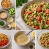 Салата с нахут и киноа Chickpea and quinoa salad