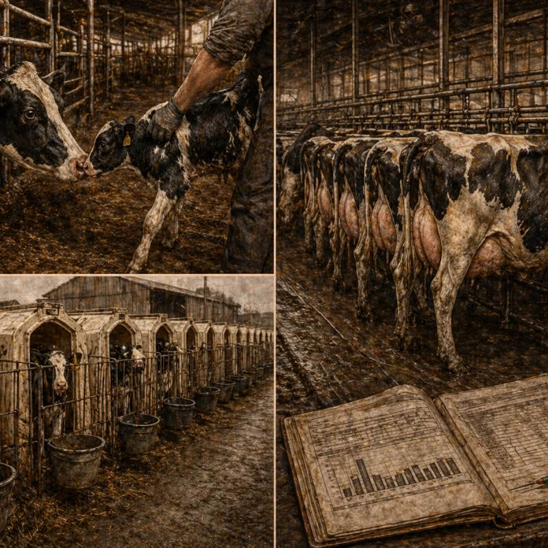 Човешкото отношение към млечните крави Human treatment of dairy cows