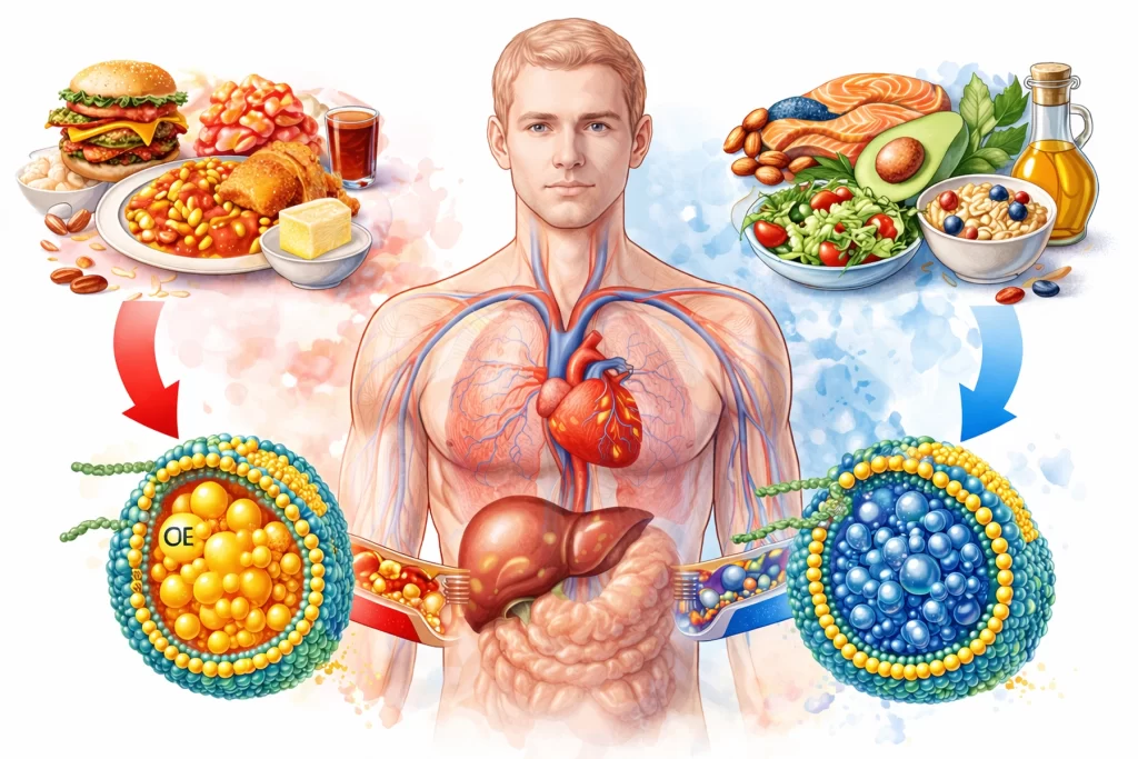 начина на хранене и нивата на холестерол diet and cholesterol levels