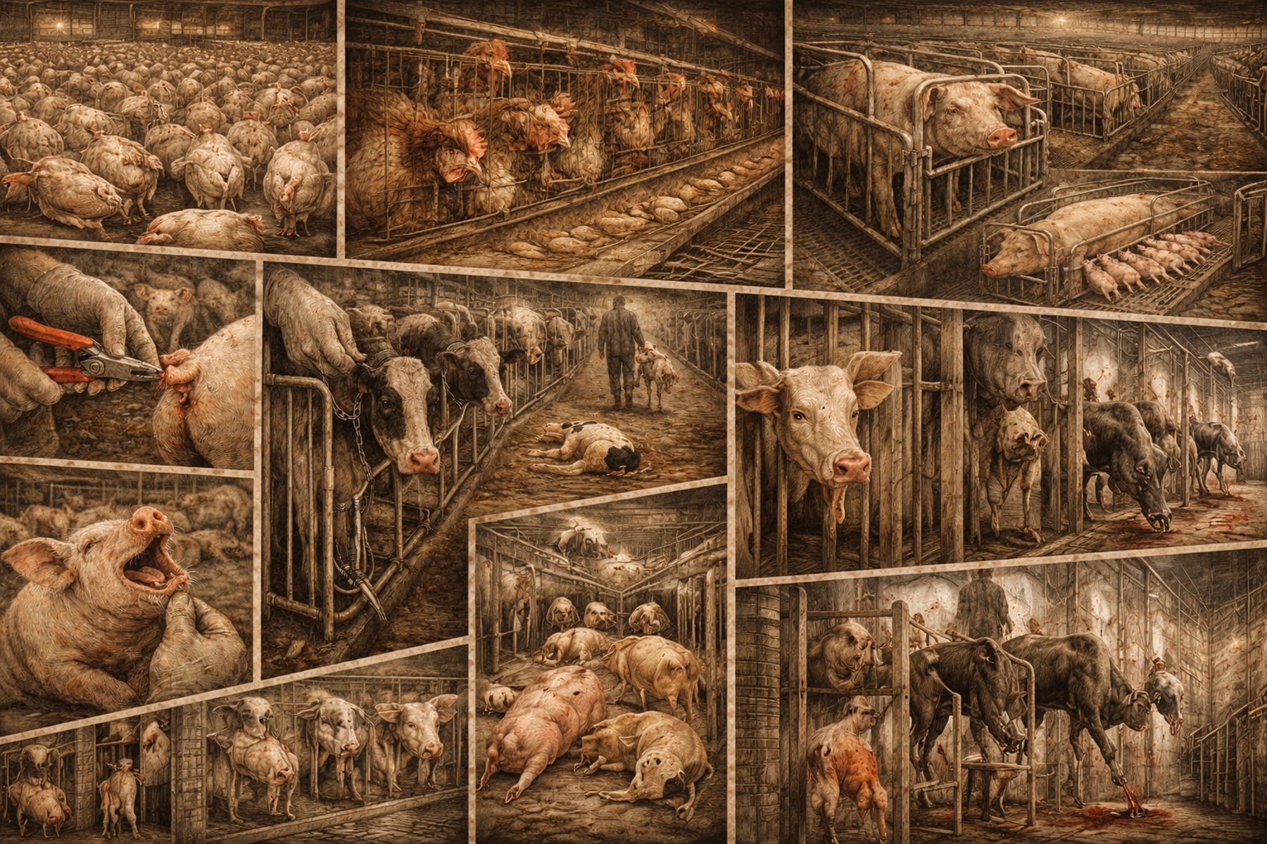 Животът във фермите Life on farms