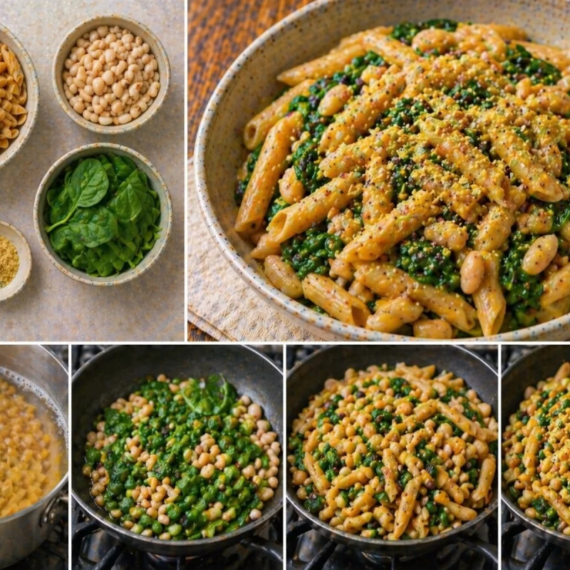 Високопротеинова веган паста High-protein vegan pasta