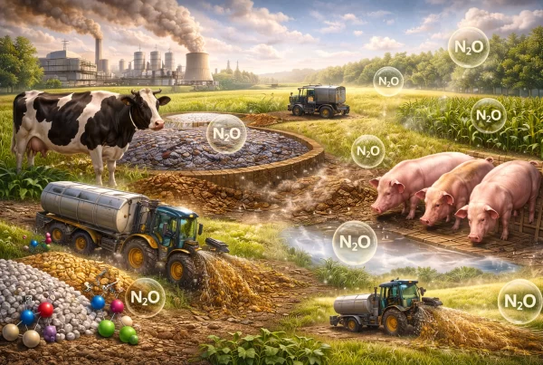 Ефект на животновъдството върху азотните емисии Effect of livestock farming on nitrogen emissions