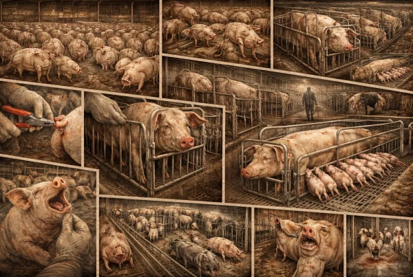 Затваряне и осакатяване на свине Confinement and Mutilation of Pigs