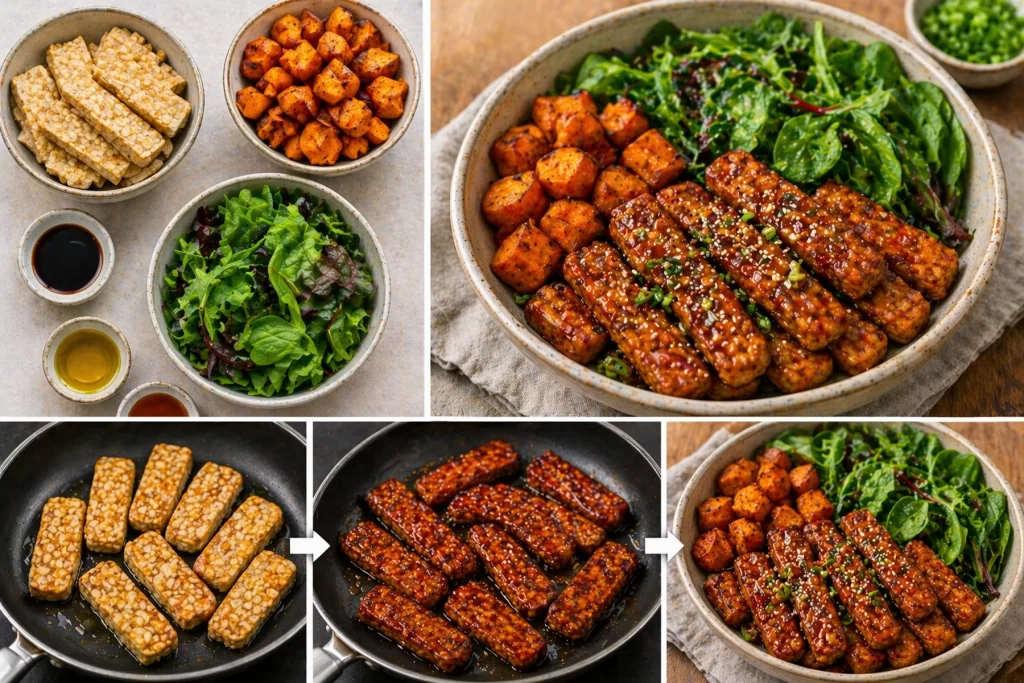 Купа с темпе Буда Buddha Tempeh Bowl