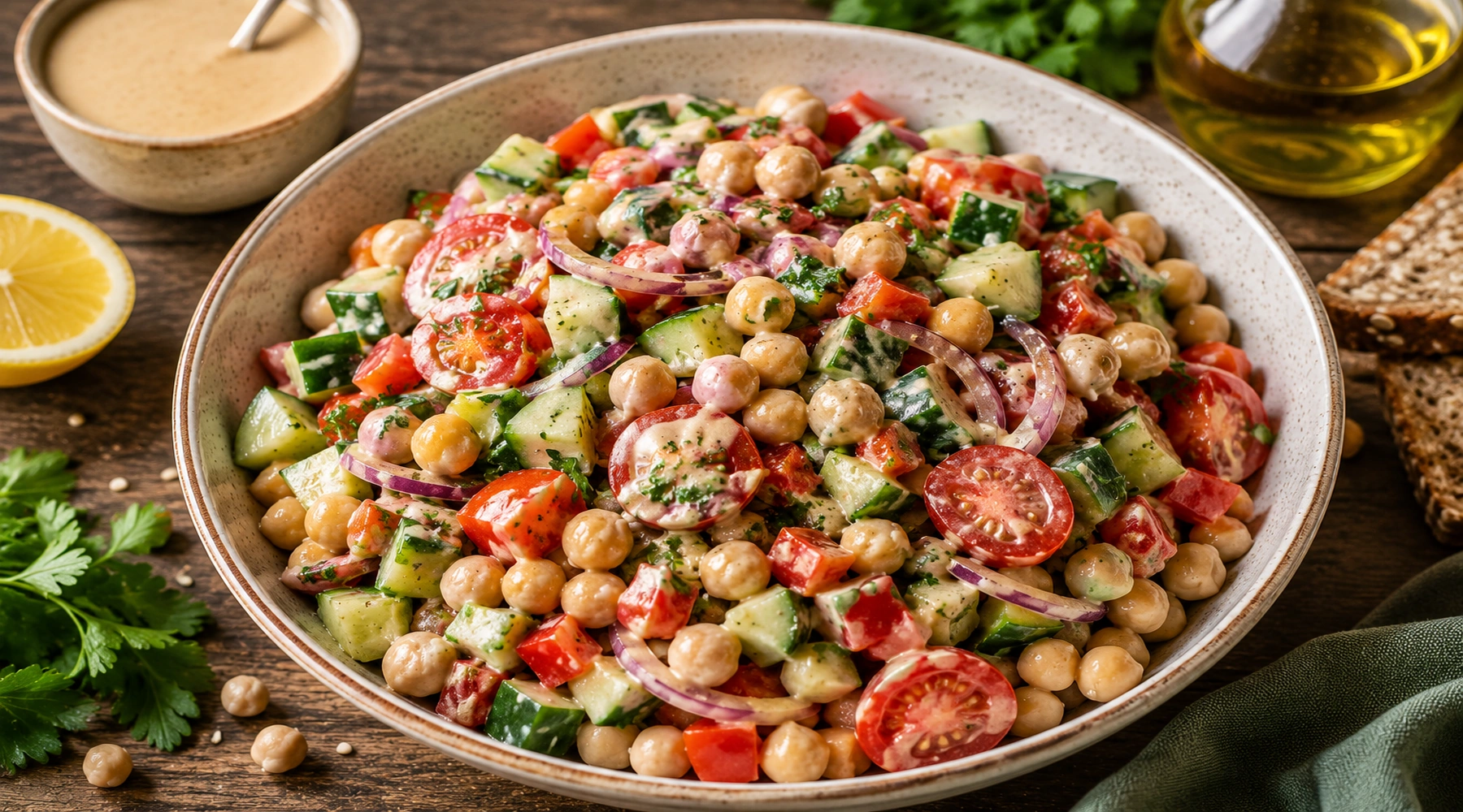 Нахутена салата Chickpea Salad