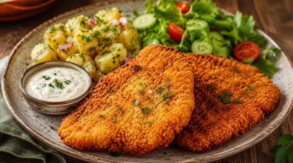 Шницел от сейтан Seitan Schnitzel
