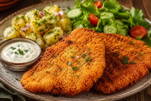 Шницел от сейтан Seitan Schnitzel
