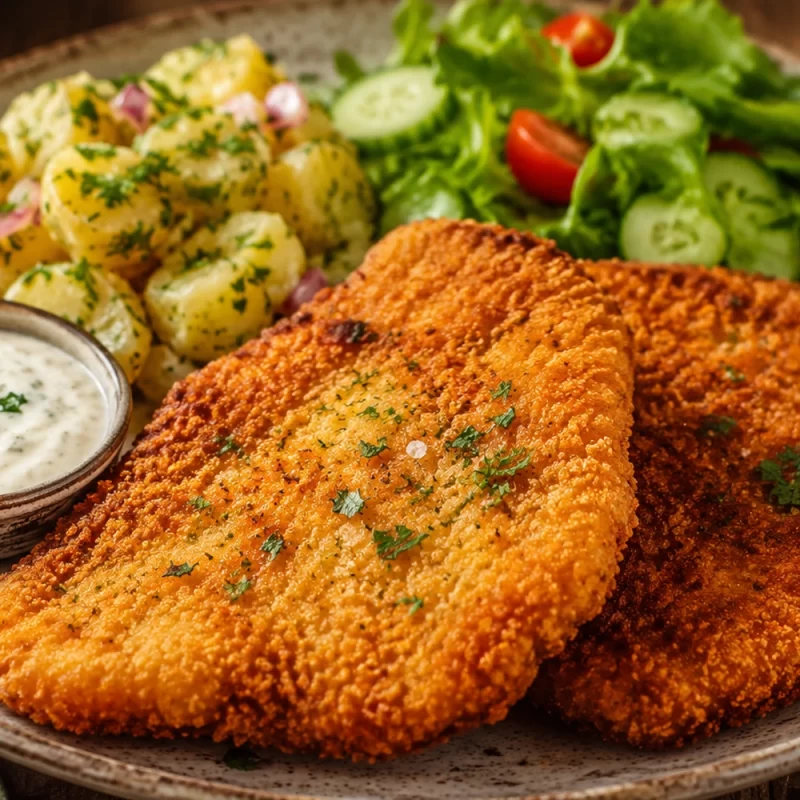 Шницел от сейтан Seitan Schnitzel