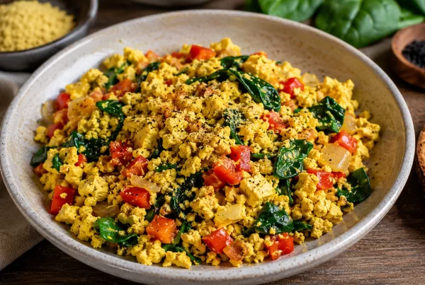 Тофу скрамбъл Tofu Scramble