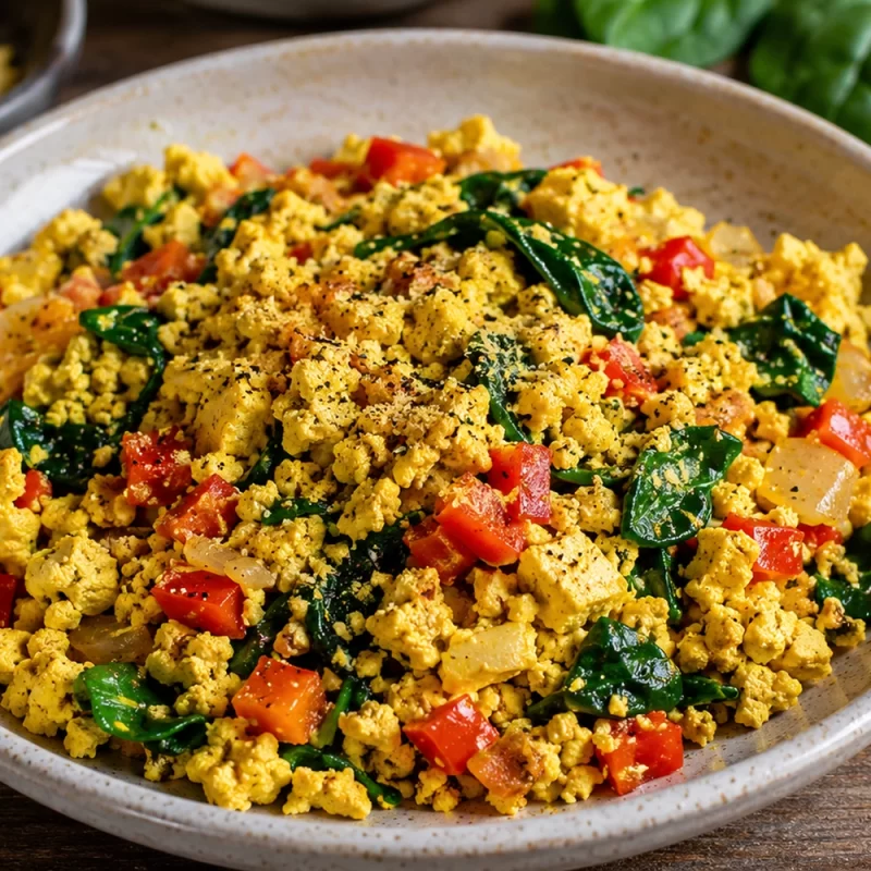 Тофу скрамбъл Tofu Scramble