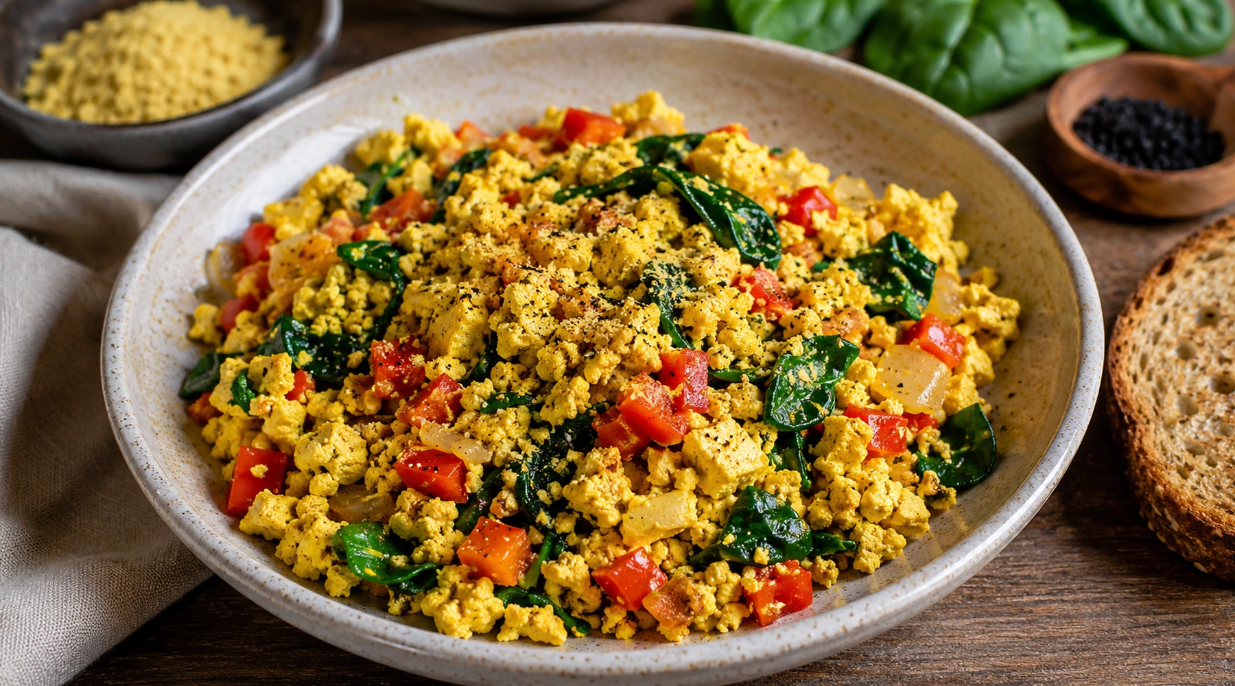 Тофу скрамбъл Tofu Scramble